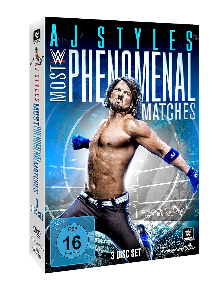 Amazon.co.jp: AJ Styles: Most Phenomenal Matches [Import] : DVD